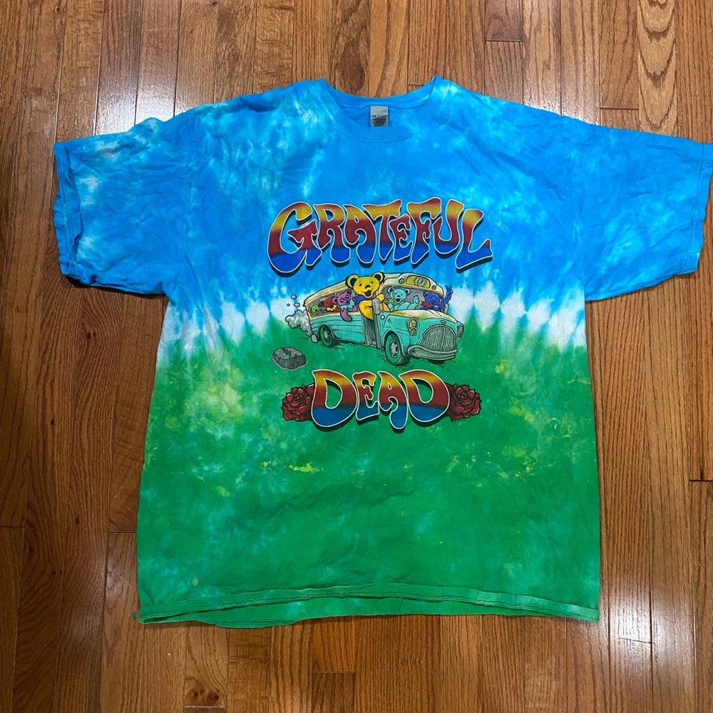 Vintage Grateful Dead multicolored tie die Graphic tee